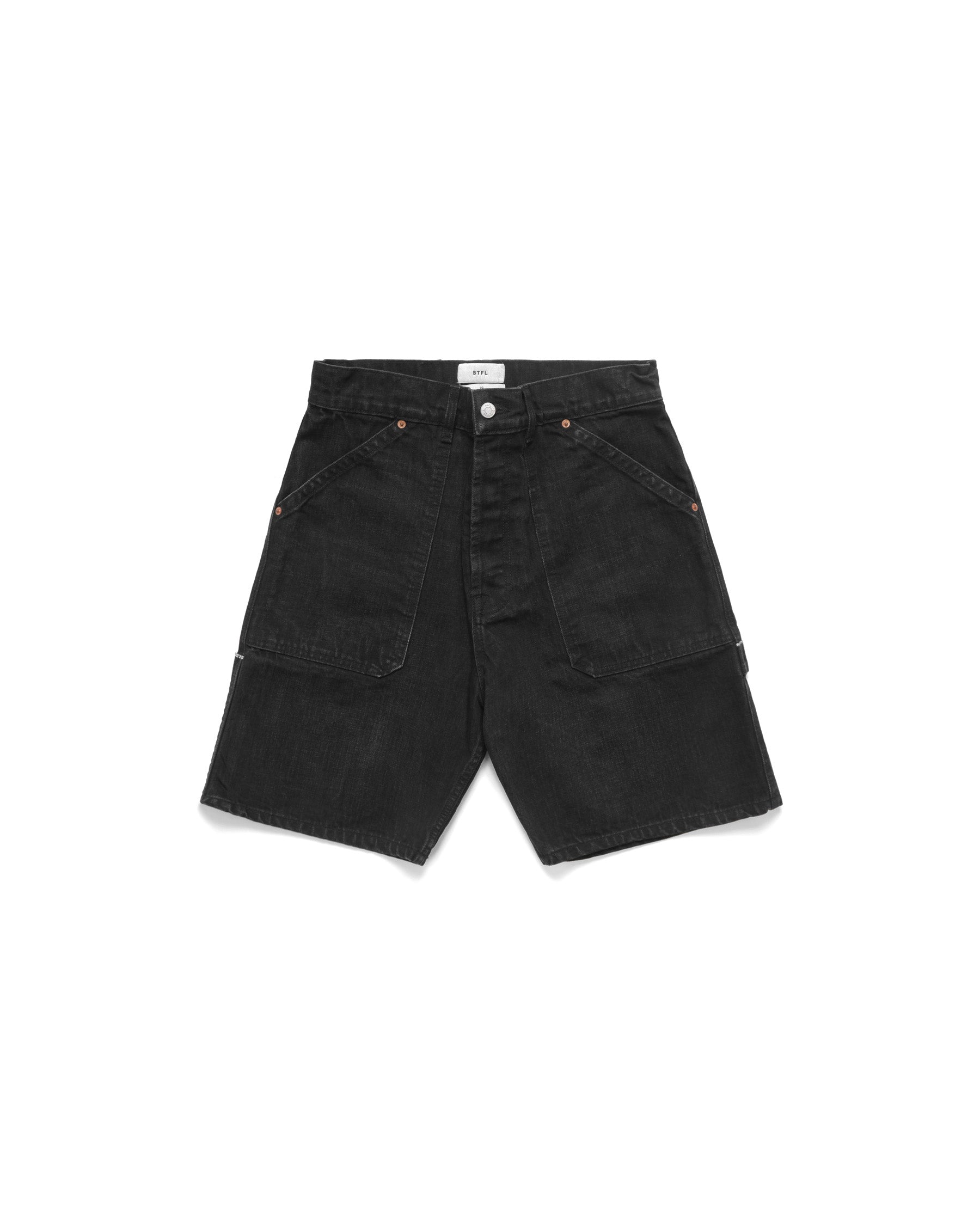 Carpenter Shorts - Black Wash